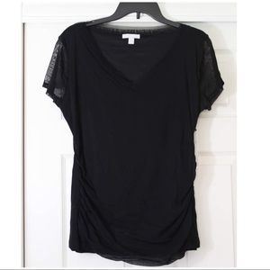 New York & Company Mesh Top